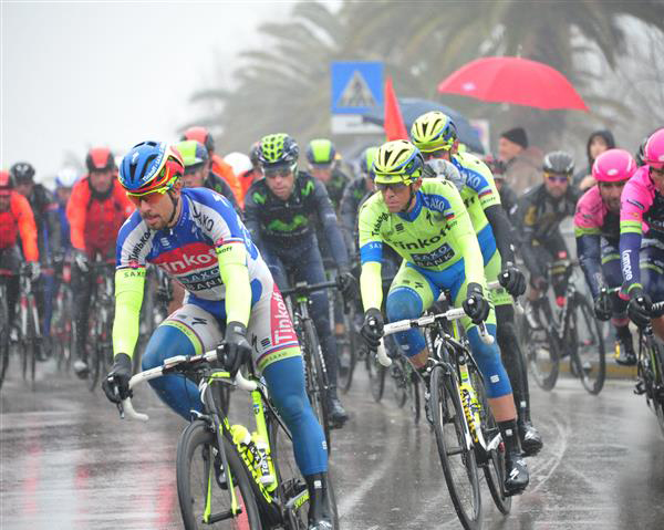 Peter Sagan and Alberto Contador